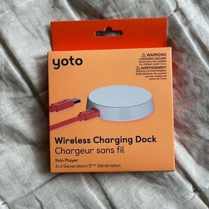 Yoto Wireless Charging Dock - Silver
